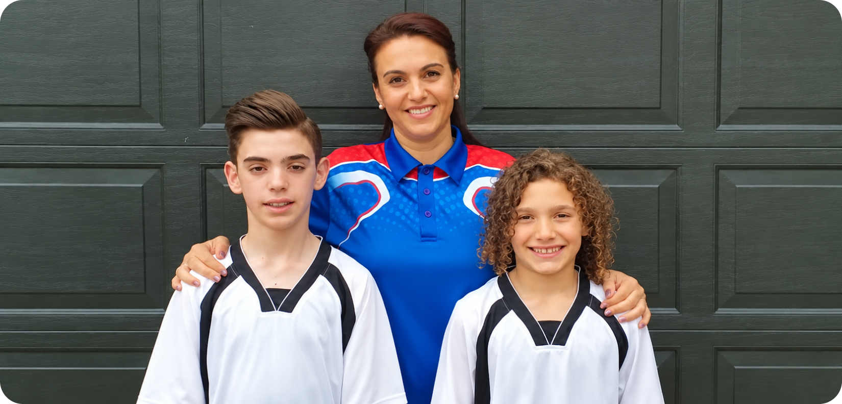 Soccajoeys franchisee with her sons