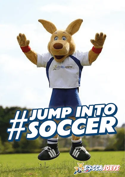 jump into soccer banner