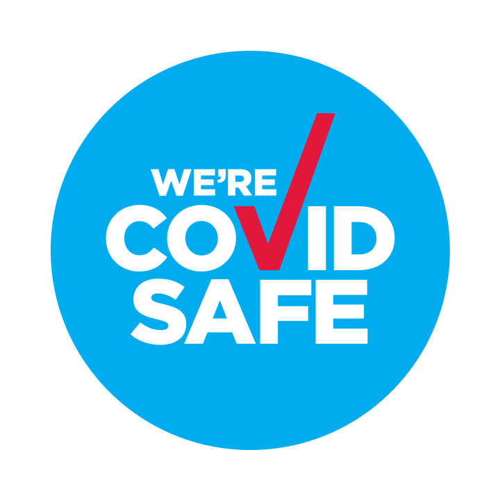 We're COVID Safe badge