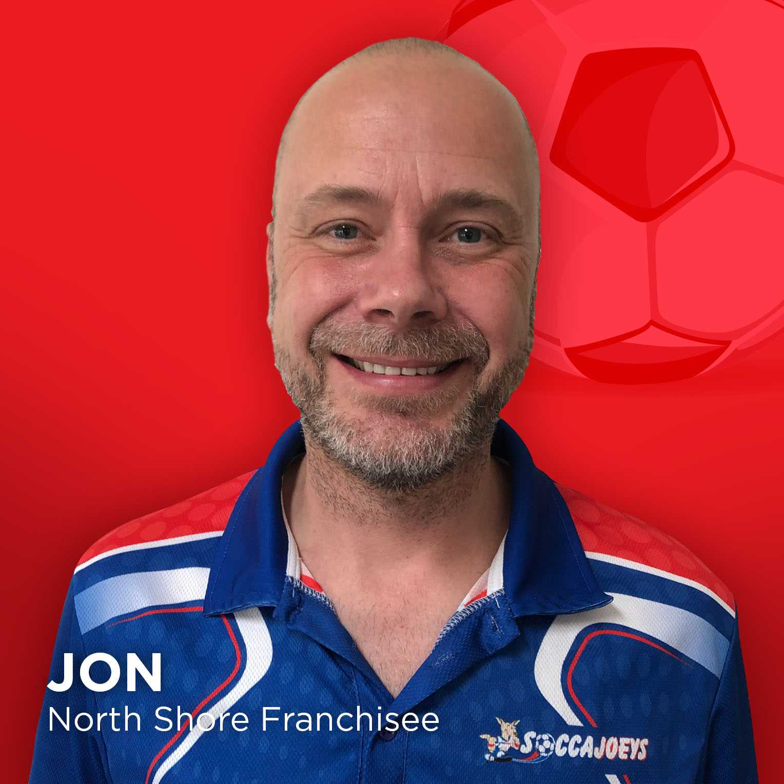 Coach Jon, North Shore kids soccer franchise owner